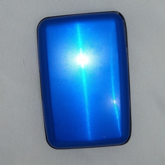 NEW Safecard Memo Card Credit Card Document Holder Aluminum Metal Card Holder - Picture 3 of 4